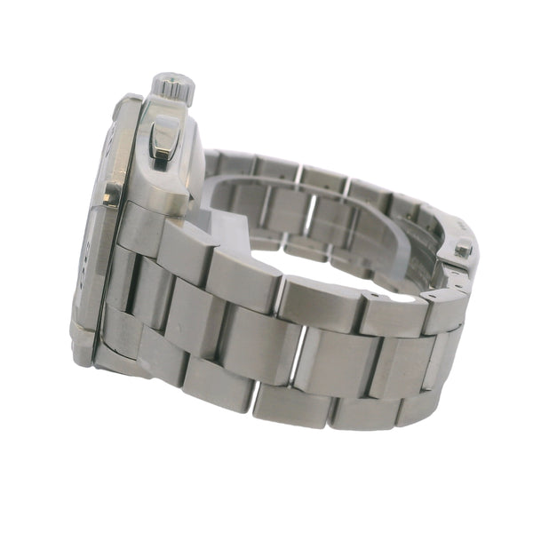 Tag Heuer Aquaracer 42mm Chronograph Black Dial Steel Watch