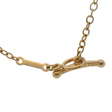 Vintage 1970s Tiffany & Co Elsa Peretti Diamonds By The Yard 6 Diamond 28" Toggle Necklace