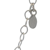 Jane Seymour Solid 14kt White Gold 0.50ctw Open Hearts Diamond 20" Necklace