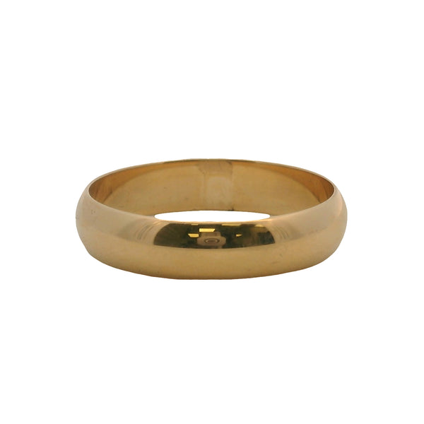 Cartier 1895 Solid 18kt Yellow Gold Classic D-Shape 5mm Ring Band
