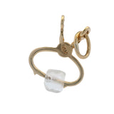 Vintage Solid 10kt Yellow Gold Ice Tongs Dangle Charm