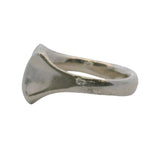 Vintage Tiffany & Co Elsa Peretti Rare 925 Sterling Silver Curved Bow Tie Ring