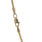 EFFY D'Oro Solid 14kt Yellow Gold and 0.75ctw Diamond Cluster Pave Heart Pendant 18" Necklace