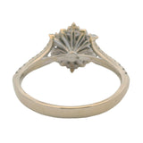 Disney Enchanted 14k White Gold Diamond Elsa Snowflake Engagement Ring Size 8