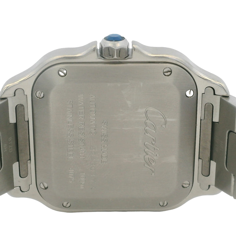 Cartier Santos WSSA0029 4075 Stainless Steel 35mm Watch