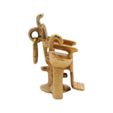 Vintage Solid 14kt Yellow Gold Dentist's Chair and Sink Moving Charm