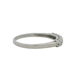 Vintage 1968 Solid Platinum and Diamond 0.35ctw Wedding Band Ring Size 7.25