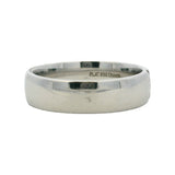 Diana Solid 950 Platinum Tension-Set .10ctw Diamond Men's 6mm Band Ring Size 11