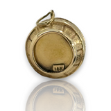 Vintage Keg Beer Barrel 14k 585 Yellow Gold Charm Pendant