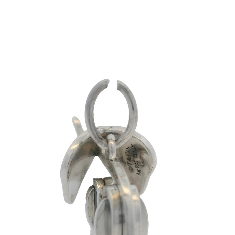 Tiffany & Co Save The Wild Collection 925 Sterling Silver 3D Elephant Charm Pendant (2)