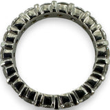 Platinum and 2.34ctw Round Brilliant Diamond Eternity Wedding Stackable Band Size 5.5