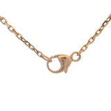 Louis Vuitton Solid 18kt Rose Gold MOP and Diamond Star Color Blossom Drop Necklace 18"