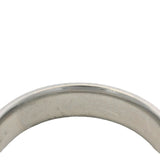 2023 Solid 900 Platinum Double Milgrain Sides 6mm 16g Wedding Band Ring Size 12