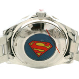 RARE Invicta DC 26896 47mm Blue Superman Logo Dial Stainless Steel Auto Watch