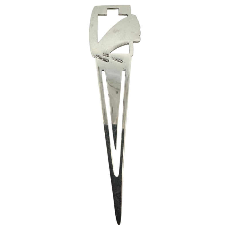 925 Sterling Silver Modernist Bookmark with Comet Detail Made in Taco, Mexico