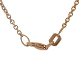 BH Solid 14kt Rose Gold 1.16ctw Diamond Multi Cluster 5 Station 18" Necklace