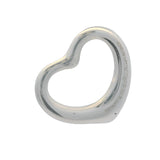 Tiffany & Co Elsa Peretti 925 Sterling Silver 22mm Wide Open Heart Necklace Pendant