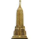 Vintage NYC Empire State Building NYC Pendant Charm Solid 14kt Yellow Gold