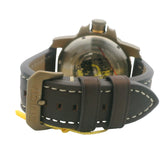 Invicta Star Wars Rebel Alliance 26448 49mm Gray Brown Dial Leather Watch W/ Box
