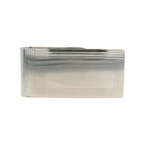 Vintage Leonore Doskow 925 Solid Sterling Silver Rectangular Money Clip