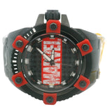 Invicta Marvel Logo 29025 56mm Black Dial Steel Automatic 200m Watch W/ Box