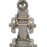 Vintage 925 Sterling Silver Roller skate Rollerblading Charm