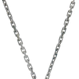 Cartier Solid 18kt White Gold Paved Diamond LOVE Pendant 16.5" Necklace