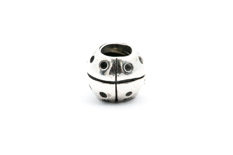 Pandora ALE Retired Ladybug Insect Bead 925 Sterling Silver Bug Charm