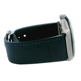 Hublot Classic Fusion Titanium 42mm Blue Dial Date Leather Rubber Watch 542.NX.7170.RX