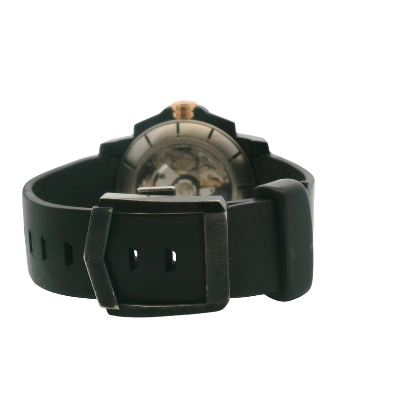 Corum Admirals Cup 01.0064 Black Dial 44mm Gold/Steel Watch