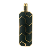 David Yurman Solid 18kt Yellow Gold and Forged Carbon Streamline® Ingot Amulet Pendant