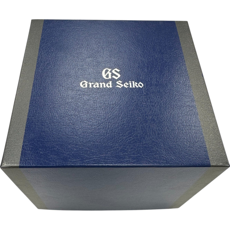Grand Seiko Elegance SBGW283 37mm Steel Leather Watch B&P