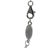 Gabriel & Co 925 Sterling Silver Small White Sapphire Infinity Symbol 18" Pendant Necklace