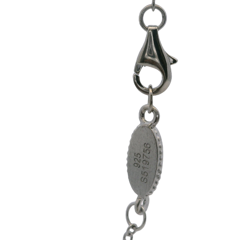 Gabriel & Co 925 Sterling Silver Small White Sapphire Infinity Symbol 18" Pendant Necklace