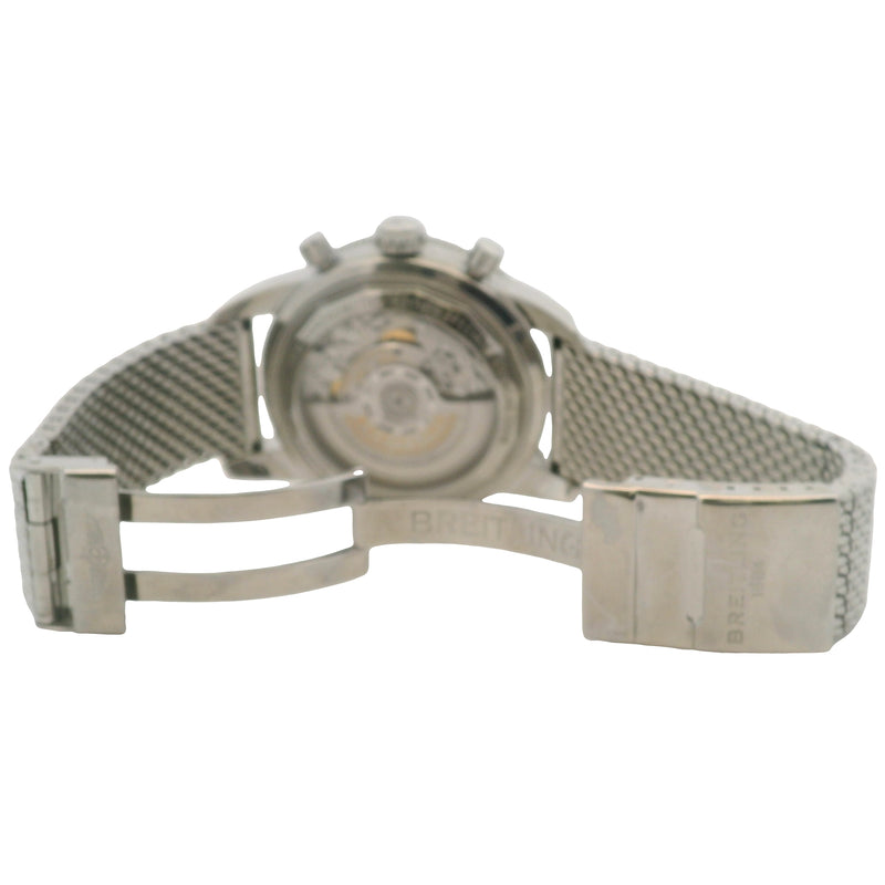 Breitling Superocean Heritage II AB0162 Silver Dial Watch 2018 COA