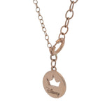 Disney Brand Solid 10kt Rose Gold 19" Cable Chain Necklace