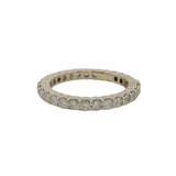 14kt White Gold and 1.12ctw Diamond 2.5mm Eternity Band Ring Size 5.25