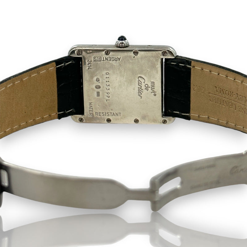 Cartier Must de Cartier 2414 25mm Sterling Silver Quartz Watch