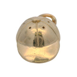 Vintage Solid 14kt Yellow Gold Baseball Cap Hat Dangle Charm