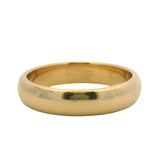 Tiffany & Co Forever Solid 18kt Yellow Gold 4.5mm Wedding Band Size 9