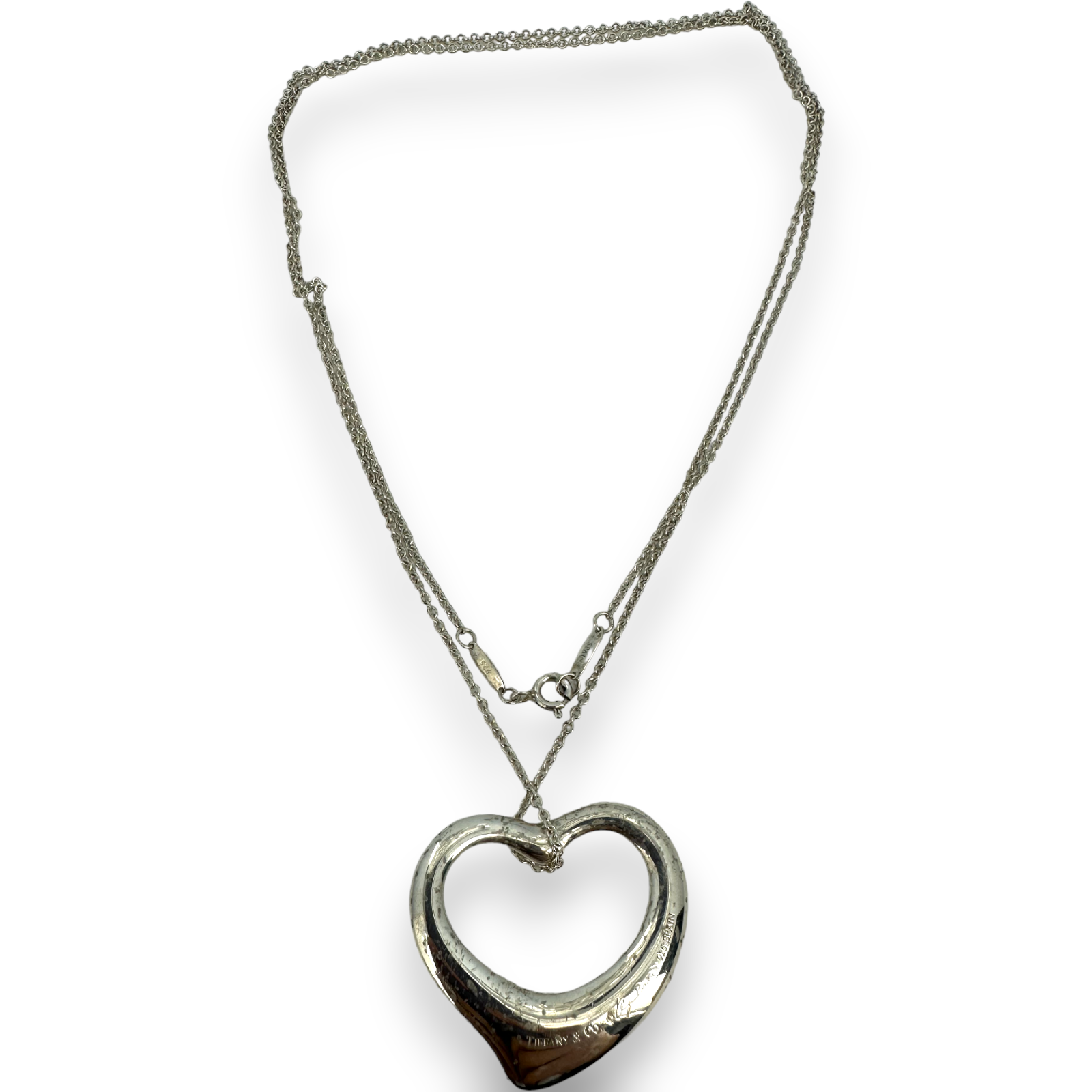 Tiffany & Co. PERETTI シルバーブローチ　「r」 Tiffany & Co Elsa Peretti Spain 925 Sterling Silver 30