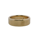 Blue Nile 7mm 14kt Yellow Gold 0.60ctw Princess Cut Diamond Channel Set Band Ring