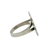 Bell Trading Post Solid 925 Sterling Silver Enamel Inlay Sunface Ring Size 8