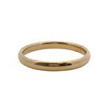 Diana Jewelry Solid 14kt Yellow Gold 3mm Size 11 Band Ring
