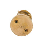 Vintage Solid 14kt Yellow Gold Lantern Lamp Detailed Dangle Charm