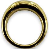 David Yurman Signed Solid 18kt Yellow Gold Everyday Wearable Solid Metal Dome Ring Size 7