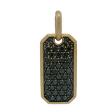 Vintage Rare David Yurman 18kt Yellow Gold 1.35ctw Diamond Roman Amulet Pendant