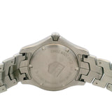TAG Heuer Link WJ1117 Quartz Black Diamond Dial Bezel Steel Watch