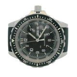 Yamam Marathon JDD WW194021 46mm Black Dial Rubber Strap Steel Dive Watch