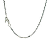 David Yurman 925 Sterling and 18kt Yellow Gold Belmont Curb Link Necklace 17"